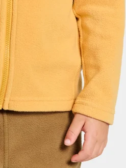 Didriksons Monte Kids' Full-Zip Dark Pollen