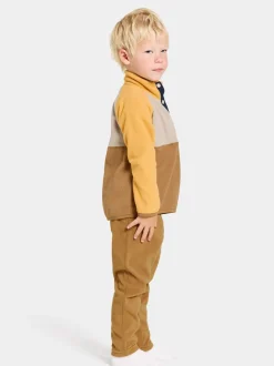 Hot Didriksons Monte Kids' Half Button Cumin