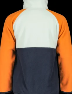 Sale Didriksons Monte Kids' Half Button Navy