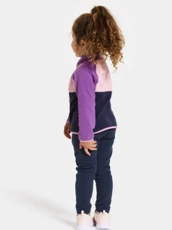 New Didriksons Monte Kids' Half Button Tulip Purple