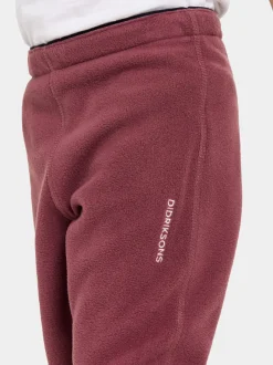 Hot Didriksons Monte Kids' Pants Rusty Wine