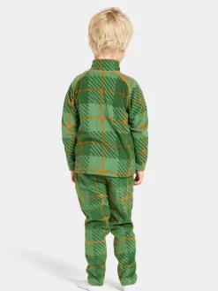 Best Didriksons Monte Printed Kids' Full-Zip Termos Termos Pine Green