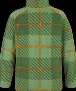 Best Didriksons Monte Printed Kids' Full-Zip Termos Termos Pine Green