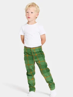 Sale Didriksons Monte Printed Kids' Pants Termos Termos Pine Green