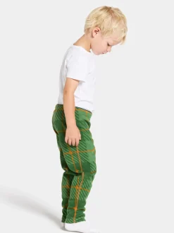 Sale Didriksons Monte Printed Kids' Pants Termos Termos Pine Green