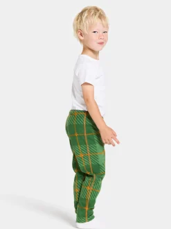 Sale Didriksons Monte Printed Kids' Pants Termos Termos Pine Green