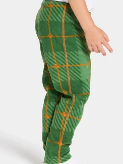 Sale Didriksons Monte Printed Kids' Pants Termos Termos Pine Green