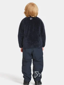 Hot Didriksons Mylla Kids' Full Button Navy