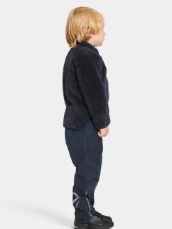 Hot Didriksons Mylla Kids' Full Button Navy