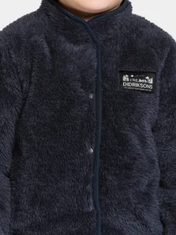 Hot Didriksons Mylla Kids' Full Button Navy