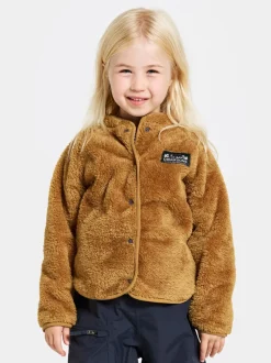 Clearance Didriksons Mylla Kids' Full Button Cumin