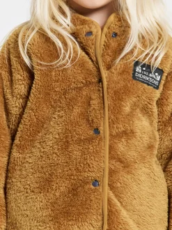 Clearance Didriksons Mylla Kids' Full Button Cumin