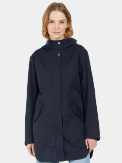 Clearance Didriksons Naomi Parka Dark Night Blue