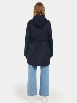 Clearance Didriksons Naomi Parka Dark Night Blue