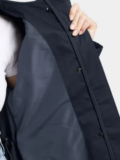 Clearance Didriksons Naomi Parka Dark Night Blue