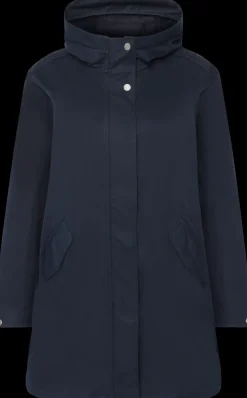 Clearance Didriksons Naomi Parka Dark Night Blue