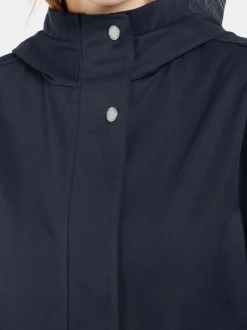 Clearance Didriksons Naomi Parka Dark Night Blue