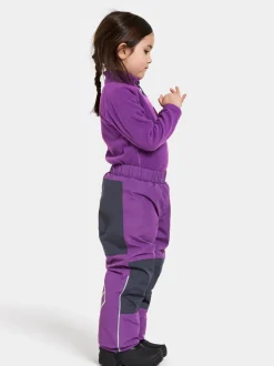 Sale Didriksons Narvi Kids' Pants Royal Purple