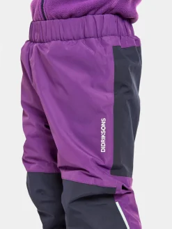Sale Didriksons Narvi Kids' Pants Royal Purple