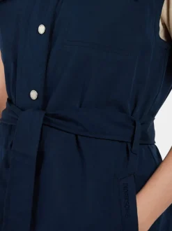 Outlet Didriksons Nellie Vest Dark Night Blue