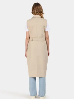 Discount Didriksons Nellie Vest Clay Beige
