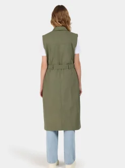 Best Didriksons Nellie Vest Dusty Olive