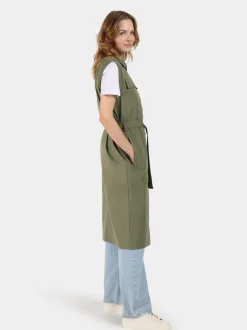 Best Didriksons Nellie Vest Dusty Olive