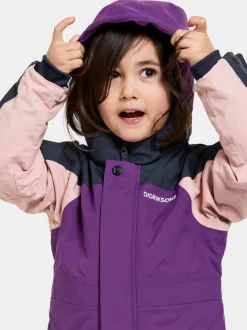 Sale Didriksons Neptun Kids' Coverall Royal Purple