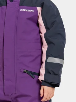 Sale Didriksons Neptun Kids' Coverall Royal Purple