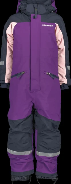 Sale Didriksons Neptun Kids' Coverall Royal Purple