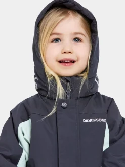 Online Didriksons Neptun Kids' Coverall Navy