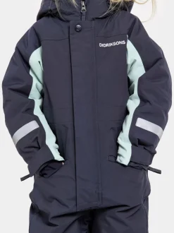 Online Didriksons Neptun Kids' Coverall Navy