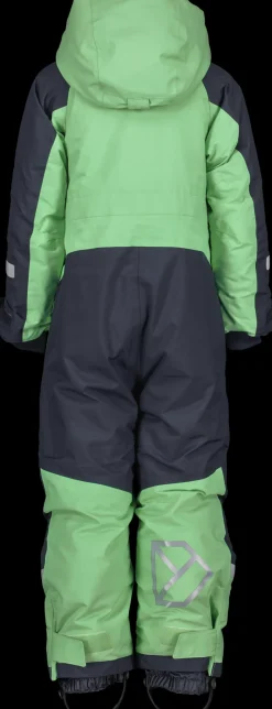 Clearance Didriksons Neptun Kids' Coverall Dusty Lime