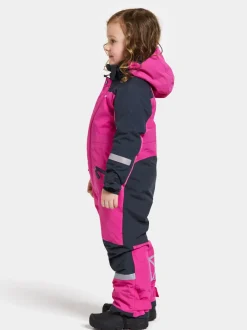 Discount Didriksons Neptun Kids' Coverall Plastic Pink