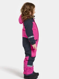 Discount Didriksons Neptun Kids' Coverall Plastic Pink