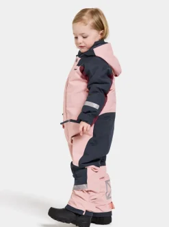 New Didriksons Neptun Kids' Coverall Dusty pink
