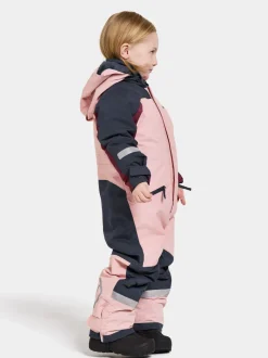 New Didriksons Neptun Kids' Coverall Dusty pink