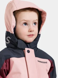 New Didriksons Neptun Kids' Coverall Dusty pink