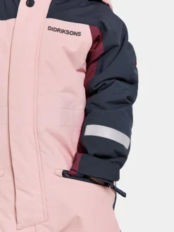 New Didriksons Neptun Kids' Coverall Dusty pink