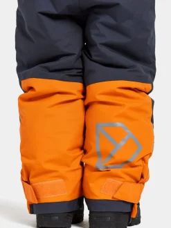 Sale Didriksons Neptun Kids' Coverall Orange Jam