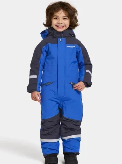 Didriksons Neptun Kids' Coverall Caribbean blue
