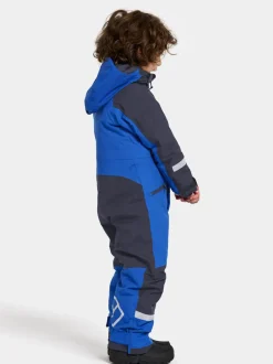 Didriksons Neptun Kids' Coverall Caribbean blue