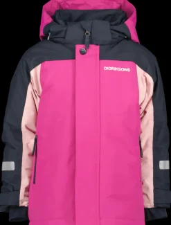 Discount Didriksons Neptun Kids' Jacket Plastic Pink