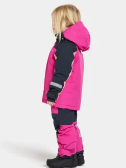 Discount Didriksons Neptun Kids' Jacket Plastic Pink