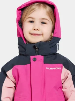 Discount Didriksons Neptun Kids' Jacket Plastic Pink