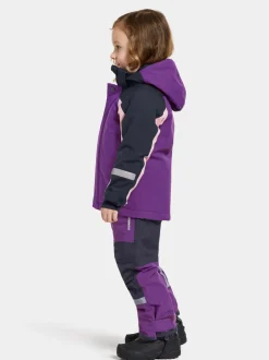New Didriksons Neptun Kids' Jacket Royal Purple