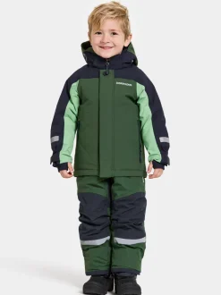 Outlet Didriksons Neptun Kids' Jacket Pine Green