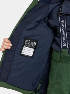 Outlet Didriksons Neptun Kids' Jacket Pine Green