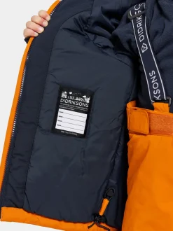 Outlet Didriksons Neptun Kids' Jacket Orange Jam