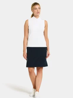 Best Didriksons Nikki Sleeveless Polo Snow white